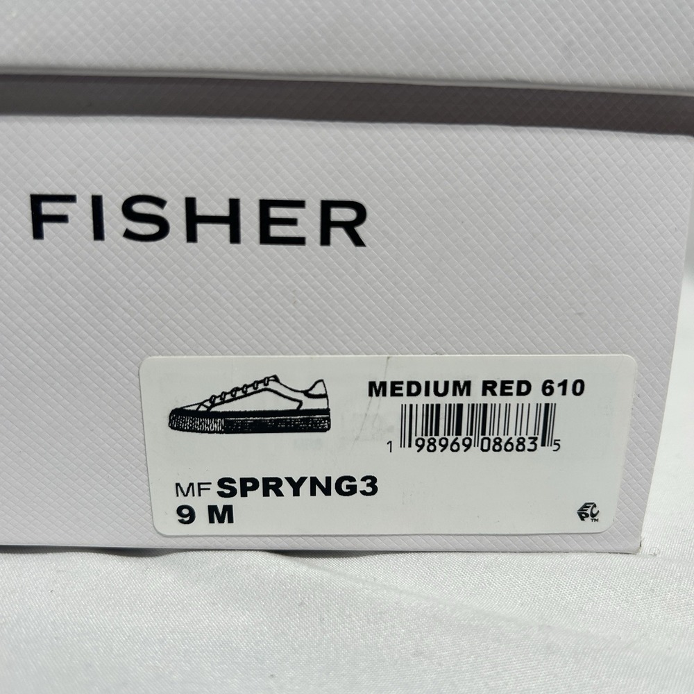 Marc Fisher SPRYNG3 Womens Sz 9M Red & White Stripe Casual Sneakers/Tennis Shoes - Picture 7 of 10